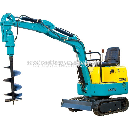 Venta de miniexcavadoras AW12 1200KGS 1.2 toneladas más vendidas en China Canadá EE. UU. Europa con CE